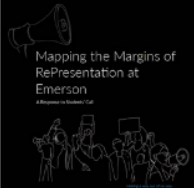 Poster for "Mapping the Margins of RePresentation at Emerson"